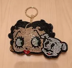 ベティ・ブープ　ラインストーンマスコット　ベティ&パジー