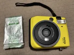 instax mini 70 イエロー フィルムパック付き