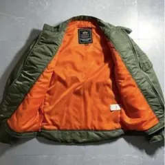 ALPHA INDUSTRIES MA-1 フライトジャケット カーキ M