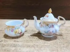 英国 Harrods ハロッズベア ミニチュア ティーセット 箱付き - メルカリ