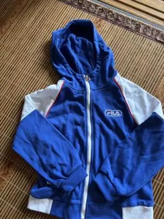 FILA ORIGINALE ジップアップパーカー ブルー ホワイトのサムネイル