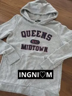大人可愛い♡ INGNI パーカー グレー おしゃれ