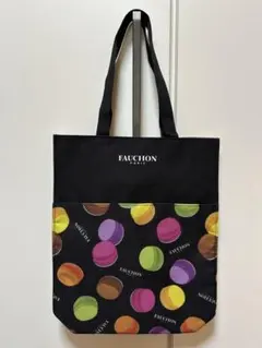 FAUCHON フォション マカロン柄 トートバッグ エコバッグ 高島屋