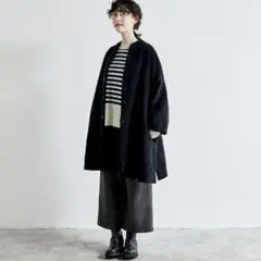 美品　NARU　トラベルウールプレミアノッチコート​​​​​