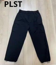 PLST プラステ ドライ カーゴパンツ Lサイズ ブラックのサムネイル