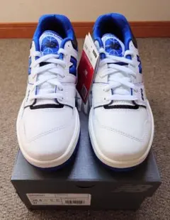 New Balance BB550 ホワイト/ブルー 26.5cm