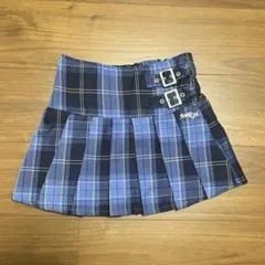 【美品】ANAP GiRL チェック柄スカート　XS