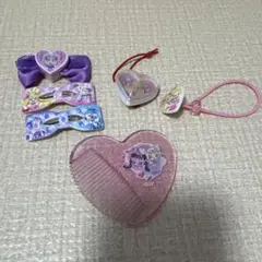 アイドルプリキュア　ヘアアクセサリー　８点　セット