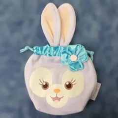 ステラ.ルー　フェイス型巾着　ダッフィー＆フレンズ東京ディズニーシー限定　中古品