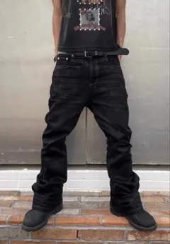2026年最新】Rick Owens メンズ ブーツカットデニム・フレアデニムの
