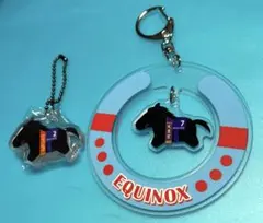 サラブレッドコレクション　イクイノックス　キーホルダー　2点