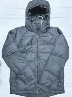 NIKE ダウンジャケット 黒 M 2way ドローコード 短丈 ストリート