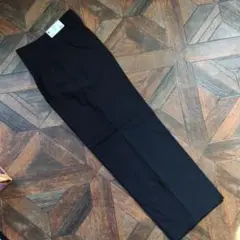 GU タックワイドパンツ XL ブラック