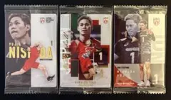 男子バレーボール日本代表ツインウエハース2026 西田有志　3枚