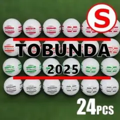 【S179】TOBUNDA 　(白)色文字おまかせ2025 ロストボール 24球のサムネイル