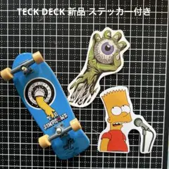 TECK DECK テックデッキ US指スケ サンタクルーズ×シンプソンズ 新品