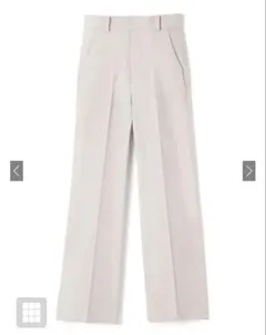 GRL センタープレスストレートパンツ　XS