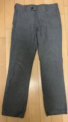 グレー スラックス