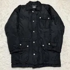 《貴重人気早い者勝ちダウン》CGDesignNYCダウンジャケットブラックy2k