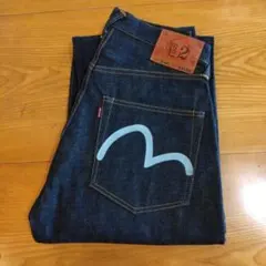 新品未使用 旧EVISU NO.2 2001 水色ペンキ カモメマークのサムネイル