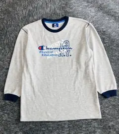 Champion チャンピオン 長袖カットソー キッズ グレー 상태좋음 160