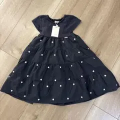♡新品♡petit main ハート刺繍ワンピース 80
