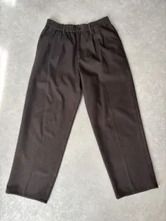 FREAK'S STORE ダークブラウン スラックス