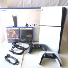 【美品】PS5本体 1TB 純正コントローラー２個 ソフト2本セット