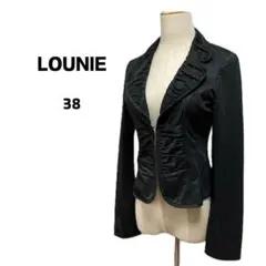 LOUNIE ルーニー ブラック ジャケット ショート テーラードジャケットのサムネイル