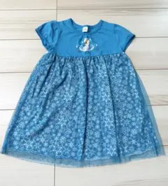 キッズ　ワンピース　エルサ　アナ雪　120サイズ