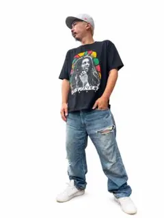 Levi's 503ストレートダメージデニム