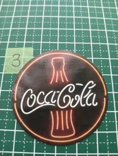 Coca-Cola ネオンサイン風 デザイン ステッカー