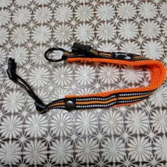 犬用 首輪 Mサイズ オレンジ 反射材付き メッシュ素材 通気性 柔らかい