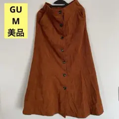 GU スカート　コーデュロイ