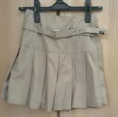 JENNI ベージュ プリーツスカート 新品タグ付き　150