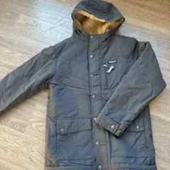 patagonia フード付きコート グレー
