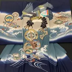 ひゆー様専用紋込最高級新品正絹産着京友禅染分ボカシ友禅本金美術、特