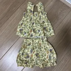 花柄イエローセットアップのサムネイル
