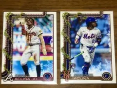 MLB2025 topps holiday アクーニャJr. 他