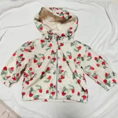 H&M いちご柄 アウター 6M