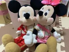 【おまけ付き&値下げ中】ミッキー ミニー ぬいぐるみ クレーンゲーム景品