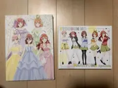 五等分の花嫁 キャンパスボードセット