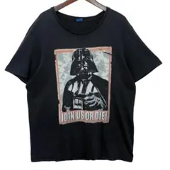 STAR WARS スターウォーズ ダースベイダー ムービーTシャツ 黒 古着