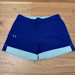 UNDER ARMOUR ネイビー ゴルフスカート MD