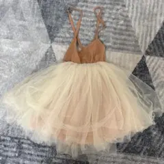 チュールワンピース　90