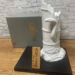 当時物】昭和7年 奉天忠霊塔 信楽焼 陶器模型 満州事変 陸軍大将 菱刈