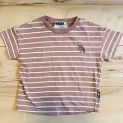 moz 半袖ボーダーTシャツ　95のサムネイル