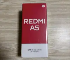 新品 Redmi A5 3/64GB ブラック SIMフリー グローバル版