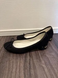 Repetto ビジューヒール　バレエシューズ 37 1/2