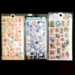 イタリアンブレインロット　きゅん～　POP SEAL　ぷくぷくシール　他２点